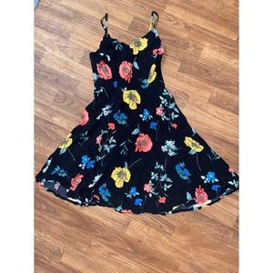Black Floral Dress
